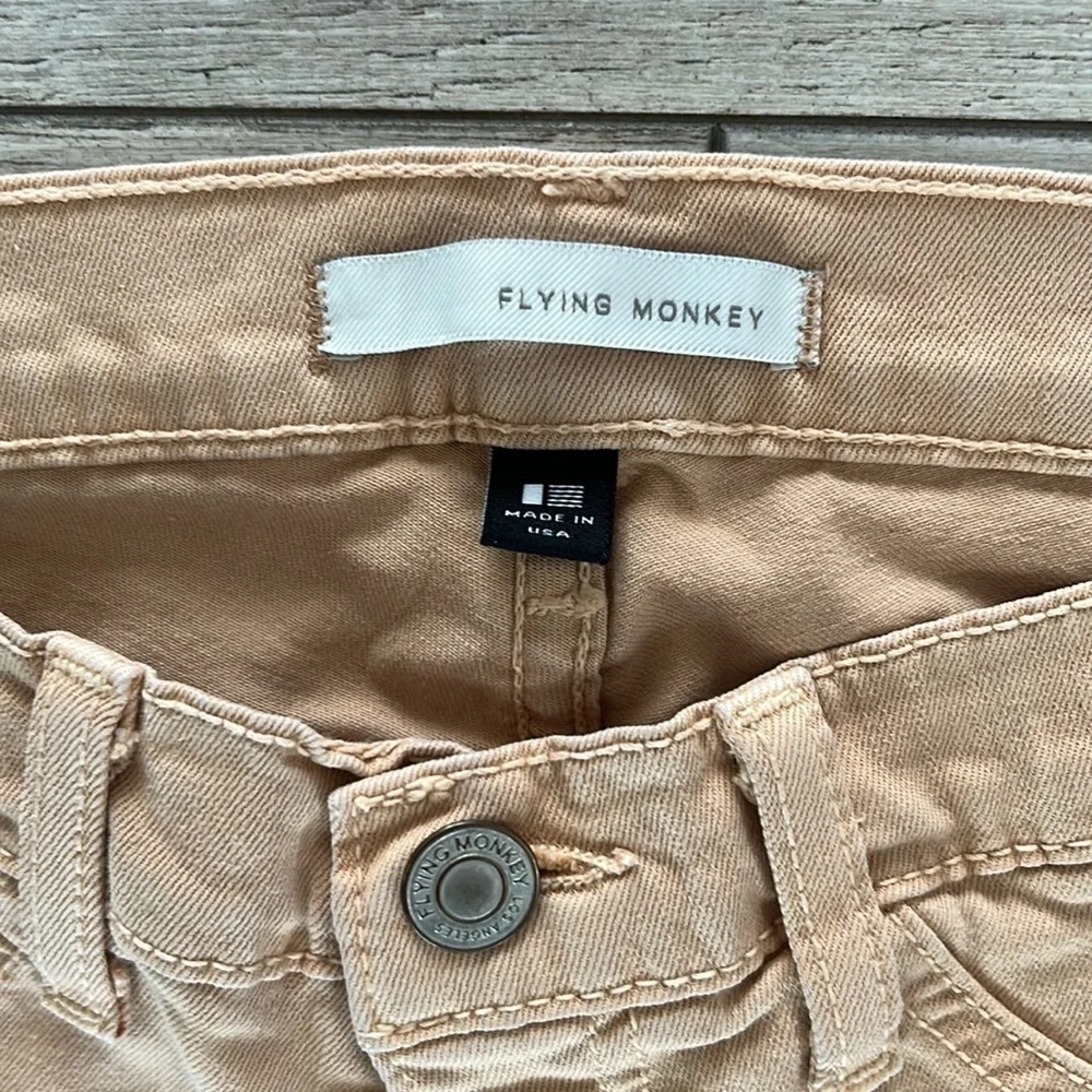 KanCan size 28 peach skinny jeans